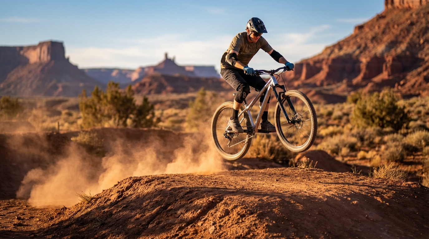Sauts en VTT : progresser sur le bunny hop, les drops et les tables